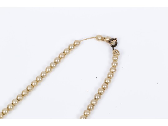 Collection Of Four Vintage Pearl Necklaces