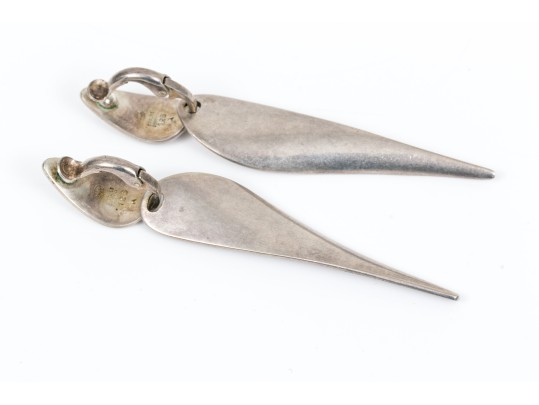 Georg Jensen Nanna Ditzel Wonderful Sterling Silver Drop Pendant Earrings