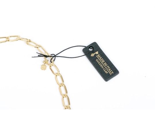 Lot Of Three Sterling Silver Vermeil Jewelry Pieces, Including A Necklace And Two Bracelets