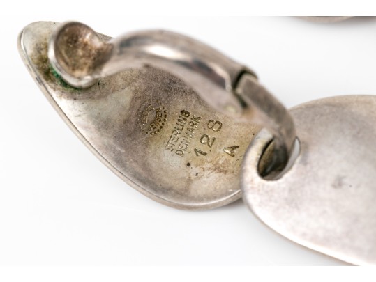 Georg Jensen Nanna Ditzel Wonderful Sterling Silver Drop Pendant Earrings