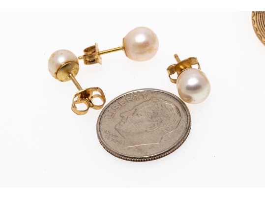 14K Yellow Gold Lot, 11.4 Dwt