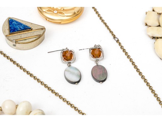 Extra Large Lot Of Colorful Costume Jewelry