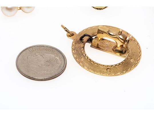 14K Yellow Gold Lot, 11.4 Dwt