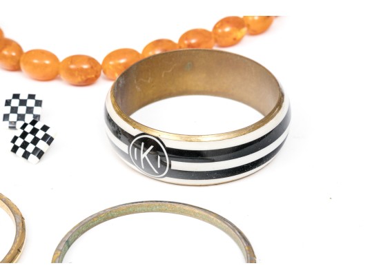 Extra Large Lot Of Colorful Costume Jewelry