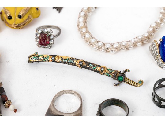 Collection Of Designer And Sterling Jewelry