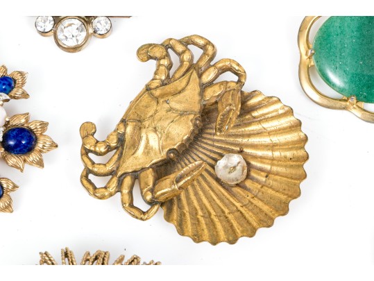 Handsome Lot Of Nicely Made Costume Jewelry, Including Ciner And Trifari