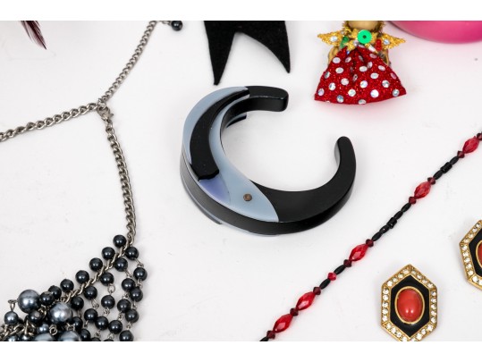 Extra Large Lot Of Colorful Costume Jewelry