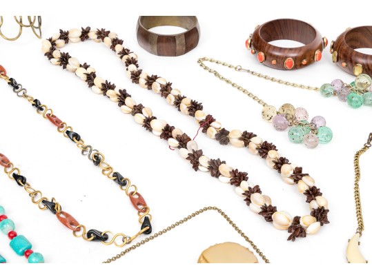 Extra Large Lot Of Colorful Costume Jewelry