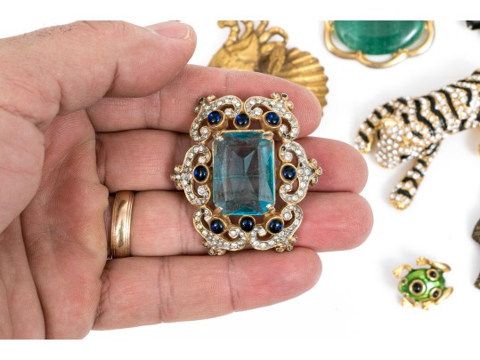 Handsome Lot Of Nicely Made Costume Jewelry, Including Ciner And Trifari