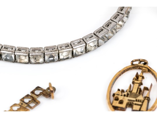 Lot Of Assorted Sterling And Sterling Vermeil Jewelry