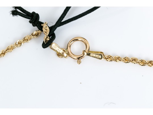 14k Yellow Gold Lightweight 16