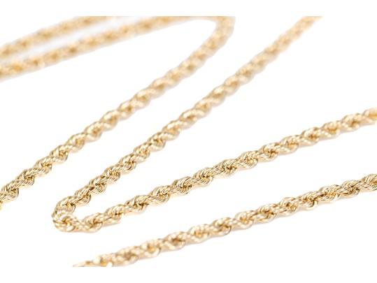 14k Yellow Gold Lightweight 16