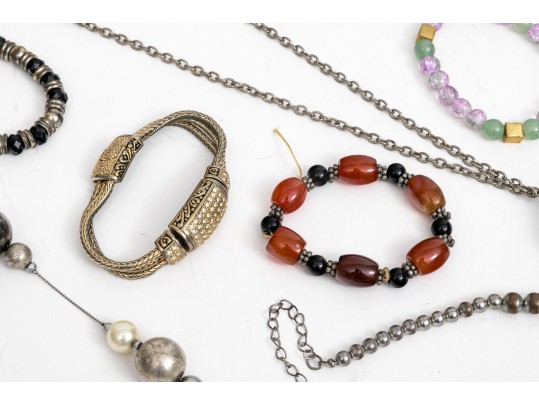 Extra Large Lot Of Colorful Costume Jewelry