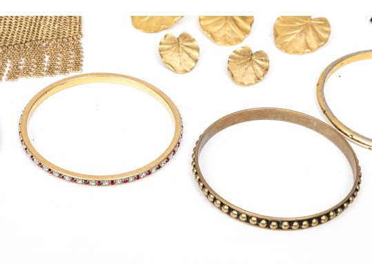 Extra Large Lot Of Colorful Costume Jewelry