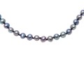 Cultured Grey Black Freshwater Pearl Simple 18
