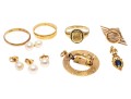 14K Yellow Gold Lot, 11.4 Dwt