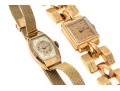 Two Vintage Mechanical Watches, 14K And 18K Gold