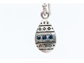 Adel Chefridi Sterling Silver Handsome Blue Sapphire Nomad Drop Earrings