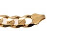 14k Yellow Gold Classic Chunky Figaro Style Link Bracelet