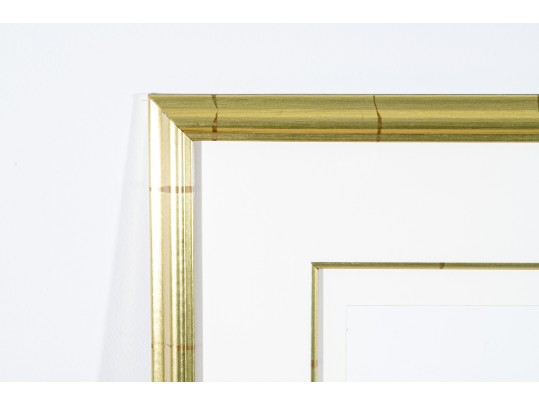 J. Seidler (20th C.) Mixed Media Work On Paper, Abstract