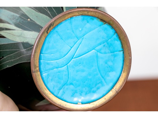 Pair Of Antique Japanese Cloisonne Vases