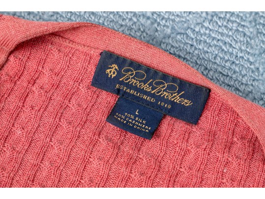 Collection Of Brooks Brothers Cashmere Sweaters Together With One Dress