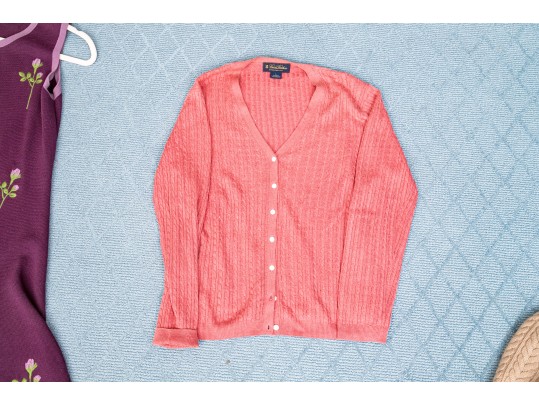 Collection Of Brooks Brothers Cashmere Sweaters Together With One Dress