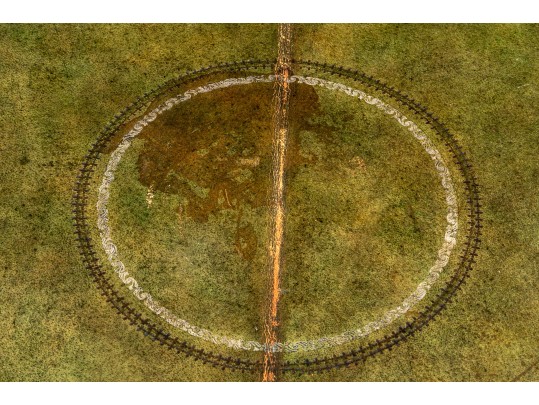 Vintage Maitland Smith Chippendale Mahogany Leather Top Games Table