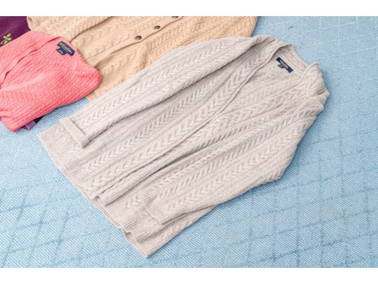 Collection Of Brooks Brothers Cashmere Sweaters Together With One Dress