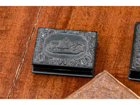 Antique Lot Of Daguerrotypes And Ambrotypes, Some With Cases