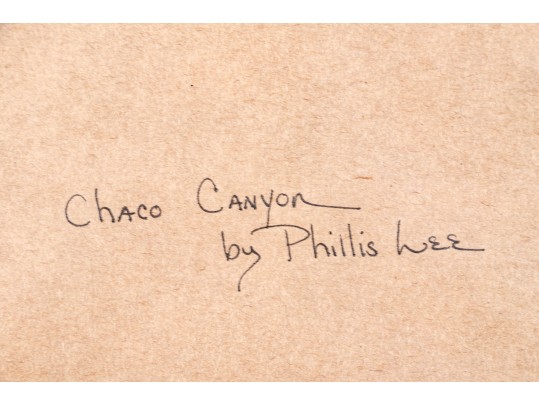 Phillis Lee (20th C.) Mixed Media Work On On Paper, 