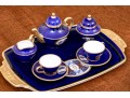 Two Diminutive English Tea Services, Wedgewood And Caverswall