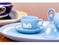 Two Diminutive English Tea Services, Wedgewood And Caverswall