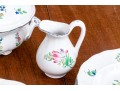 Elegant French, Luneville 15 Piece Porcelain Service