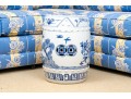 Chinese Blue And White Porcelain Garden Seat