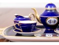 Two Diminutive English Tea Services, Wedgewood And Caverswall