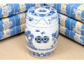 Chinese Blue And White Porcelain Garden Seat