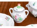 Elegant French, Luneville 15 Piece Porcelain Service