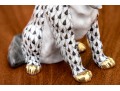 Collection Of Two Herend, Hungarian Porcelain Dogs