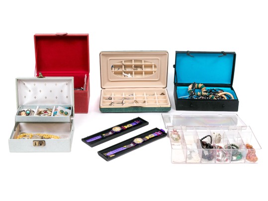 Impressive Eclectic Lot Of Jewelry And Costume Jewelry