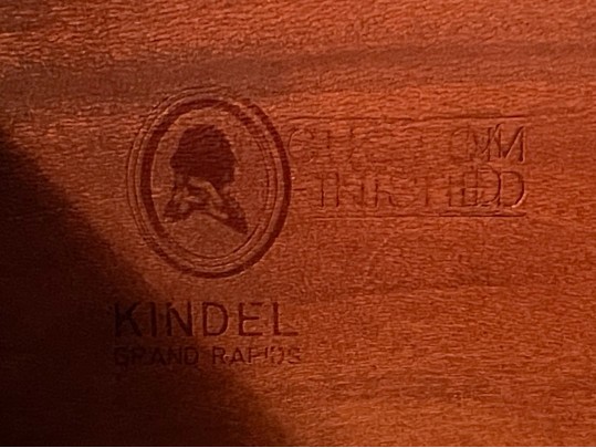 Vintage Kindel Queen Anne Style Highboy