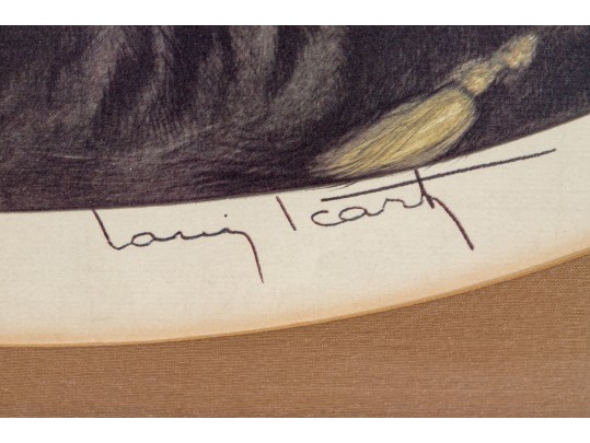 Louis Icart (French, 1888-1950) Nude Woman Print