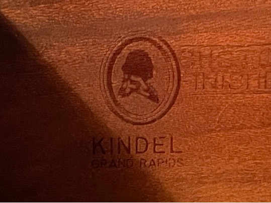 Vintage Kindel Queen Anne Style Highboy