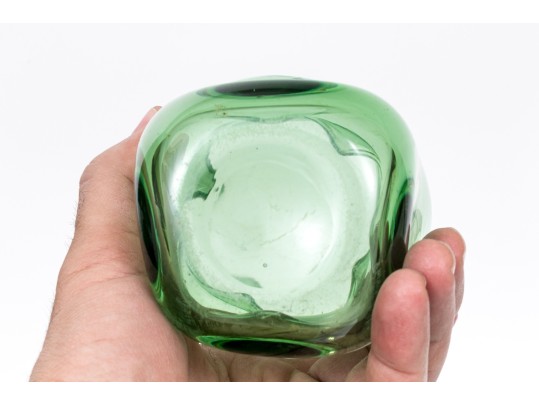 9 Pieces Of Artisanal Glass