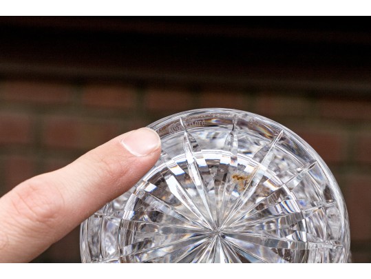 Set Of Two Beautifully Cut Crystal Waterford Decanters