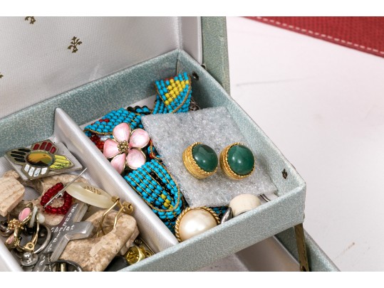 Impressive Eclectic Lot Of Jewelry And Costume Jewelry