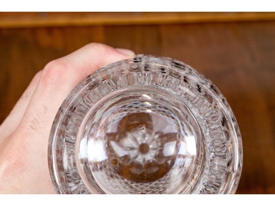 Set Of Two Beautifully Cut Crystal Waterford Decanters