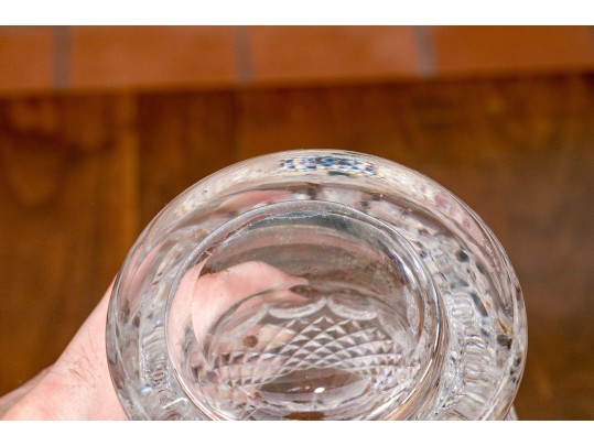 Set Of Two Beautifully Cut Crystal Waterford Decanters