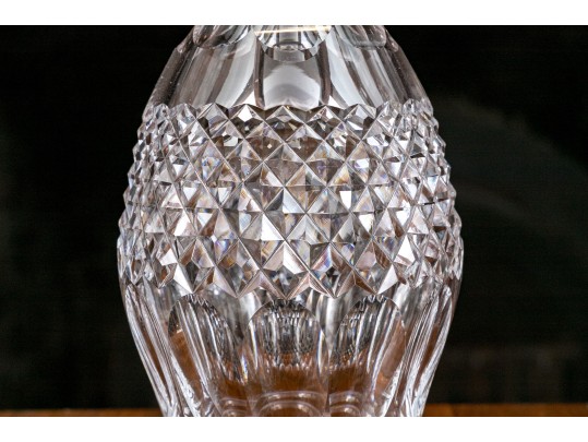 Set Of Two Beautifully Cut Crystal Waterford Decanters