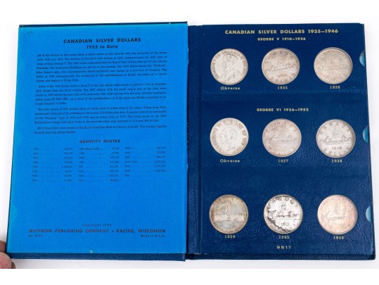 Collection Of 29 Canadian Silver Dollars